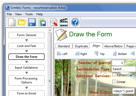html form generator